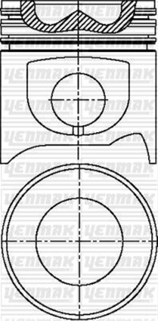 MOTOR PISTON SEGMAN STD DUCATO 2.5 TD - MASTER