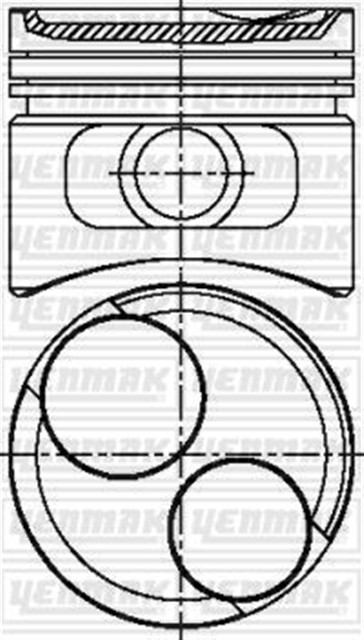 MOTOR PISTON SEGMAN STD CORSA. KADETT - C 1.3 N. 1.3 S