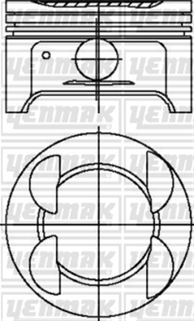 PISTON SEGMAN STD 7900MM FOCUS II 04 11 C MAX 05 11 MONDEO IV 07 14 16 ZETEC S EFI 100PS - 115PS - 123PS