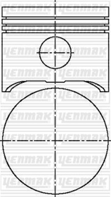 MOTOR PISTON SEGMAN STD 504 L - 504 GR - SR J7 - J5 - C25