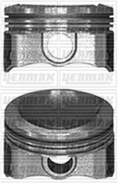 MOTOR PISTON SEGMAN STD P301 - C ELYSEE - AYGO EB2M 1.2VTI 12V 75MM