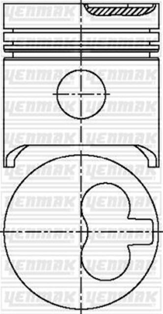 MOTOR PISTON SEGMAN STD CORSA A - ASTRA MK 1.2