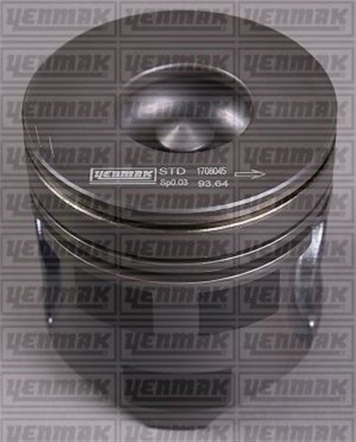 X MOTOR PISTON SEGMAN STD TRANSIT T12 2.5DI TURBO 76PS 91 01 93.67MM