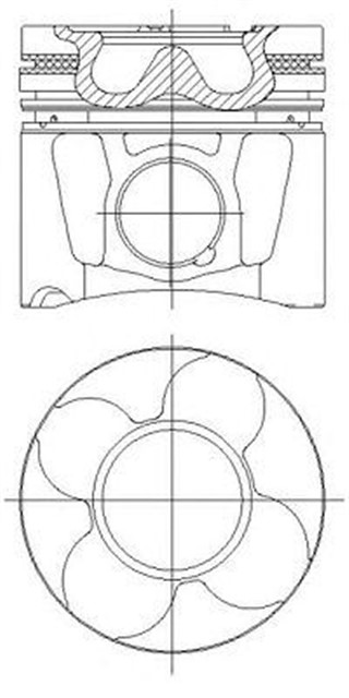 MOTOR PISTON SEGMAN 0.50 A4 2.5 TDI - A6 2.5 TDI - ALLROAD 2.5 TDI
