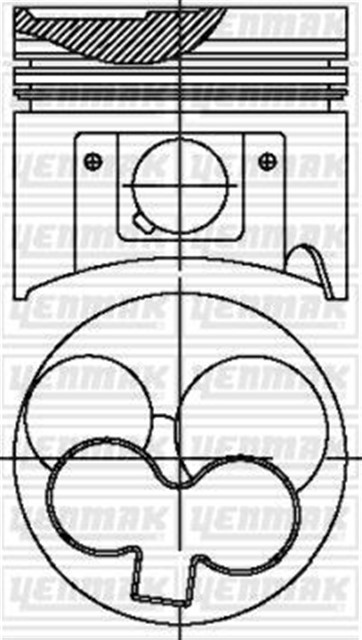 X MOTOR PISTON SEGMAN STD ASTRA - COMBO - VECTRA 92 X 1.7 DT / TC 4 EE 1 79.0