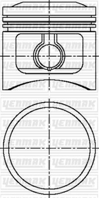 MOTOR PISTON SEGMAN STD 318 - 518 - 316
