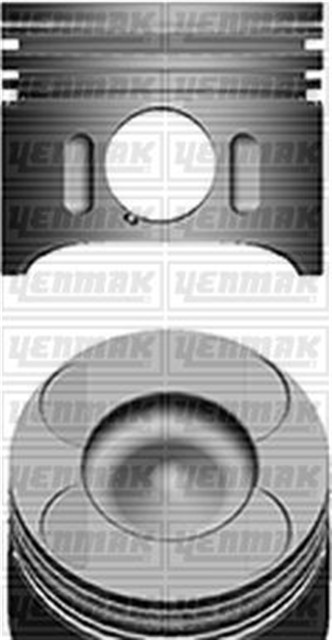PISTON SEGMAN STD 88.00MM MERCEDES OM646 W204 W211