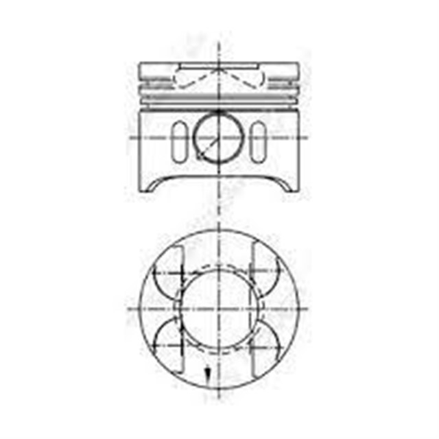 MOTOR PISTON SEGMAN 1.00 C200 CDI - E220 CD - E200 CDI - SPRINTER 213 - 313 - 413 CDI - C220 CDI - C270 CDI