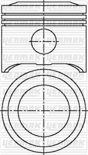 MOTOR PISTON SEGMAN STD P504