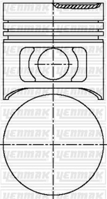 MOTOR PISTON SEGMAN STD SAXO 106 - 205