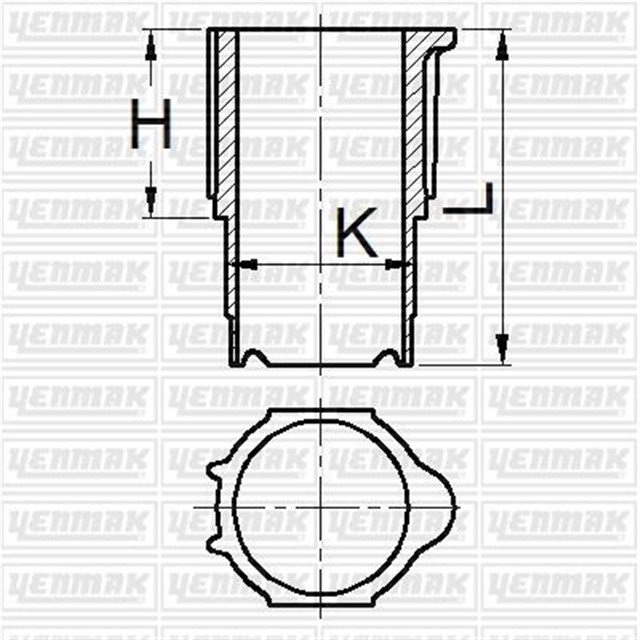 MOTOR GOMLEGI R18 - TURBO DIZEL 2100 CC 86.00 STD