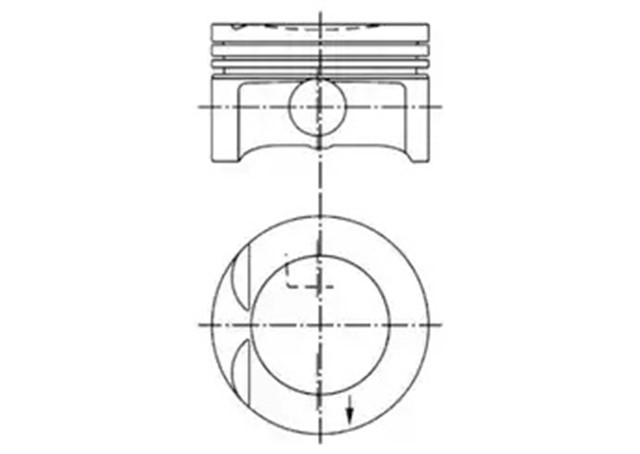 MOTOR PISTON SEGMAN HE DURATEC / AODA / AODB / CJBA / CJBB /N4JB 87.5