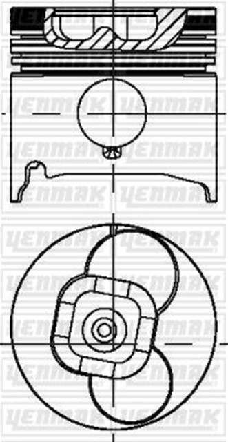 PISTON SEGMAN STD ISUZU TFR ADET NPR SEGMANLI
