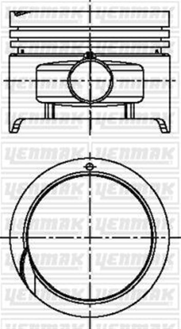 PISTON SEGMAN STD ACCENT 1.3 KARB 95 - 00 G4EH
