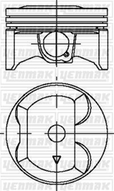 MOTOR PISTON SEGMAN STD HONDA 81MM