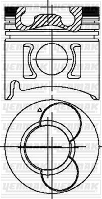 PISTON SEGMAN ISUZU NKR55 ADET A/ B/ C