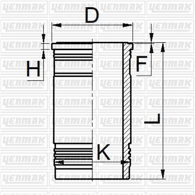 MOTOR GOMLEGI 025 MITSUBISHI 130MM