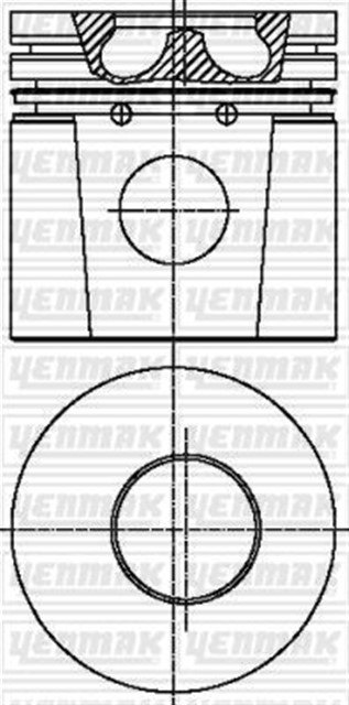 MOTOR PISTON SEGMAN STD LAND ROVER 90.475MM