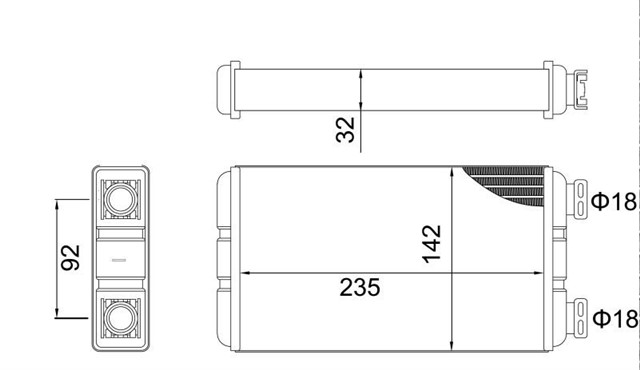 KALORIFER RADYATORU - BRAZING MASTER II 2.5 DCI