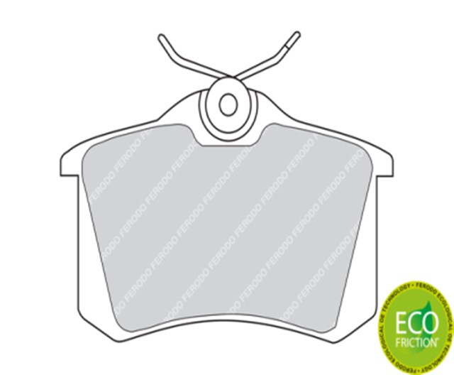 FREN BALATASI ARKA GOLF3 - 4 - 5 - JETTA - PASSAT - A3 - TOLEDO - OCTAVIA - PARTNER - TEPEE - BERLINGO - 308 - 3008 - C2 - C3 - C4 - 307 - MEGANE 98 - 