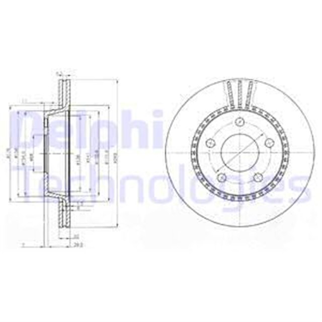 FREN DISKI CIFTLI PAKET . DELIKLI ARKA AUDI 100. A6 09/1989 1997