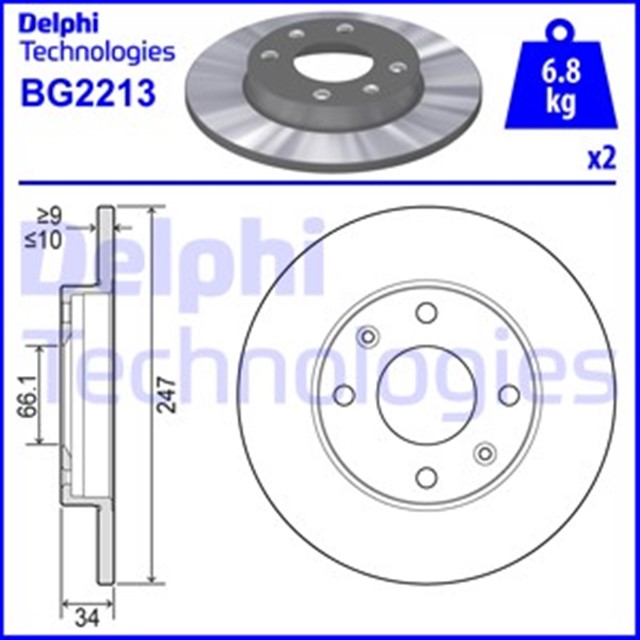 ON FREN AYNASI P106 91 - 05 306 93 - 01 206 98 - 00 SAXO 96 - 04 C15 84 - 00 ZX 91 - 97 247.7X9.9X4DL