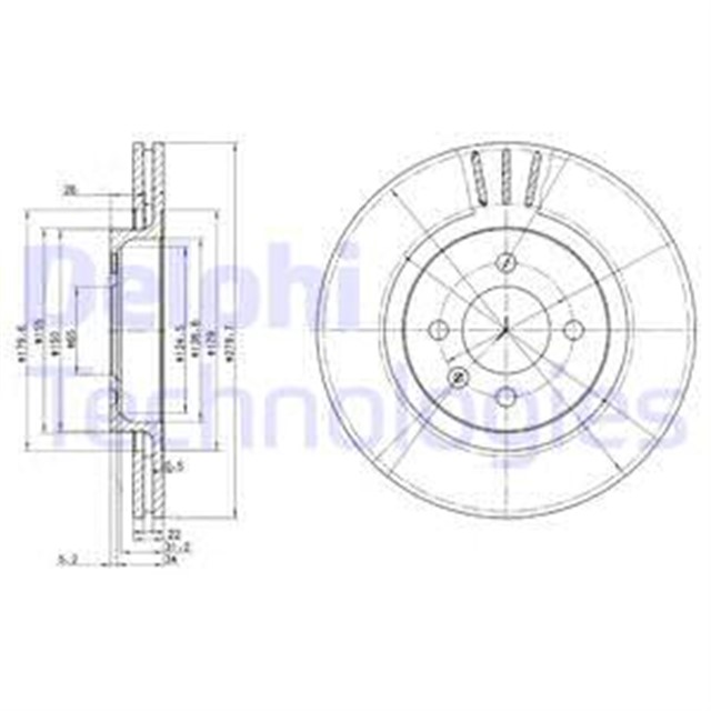 FREN DISKI CIFTLI PAKET . DELIKLI ON SEAT // VW; CORDOBA. IBIZA // CORRADO. GOLF. JETTA. PASSAT 198 9