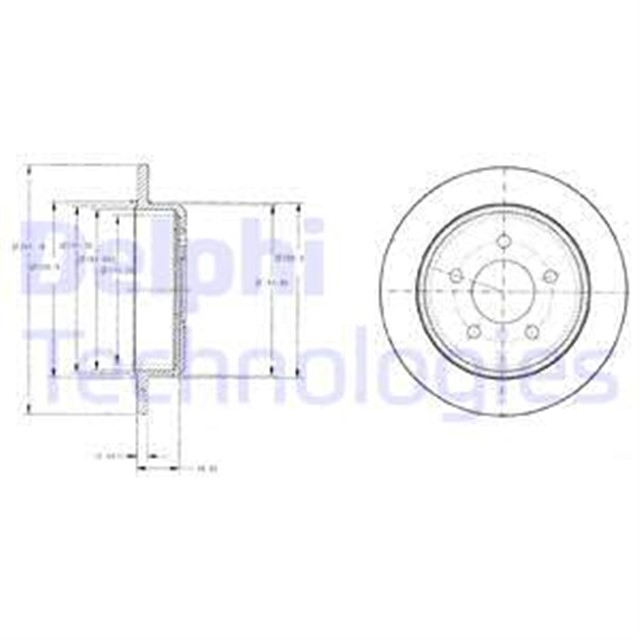 FREN DISKI CIFTLI PAKET . DELIKSIZ ARKA FORD EXPLORER 01/1997 12/2001