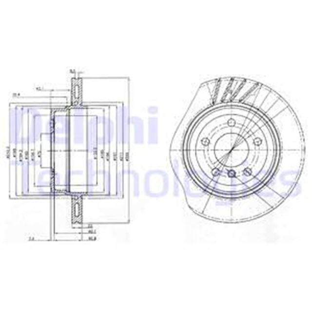 FREN DISKI ARKA BMW X3 E83