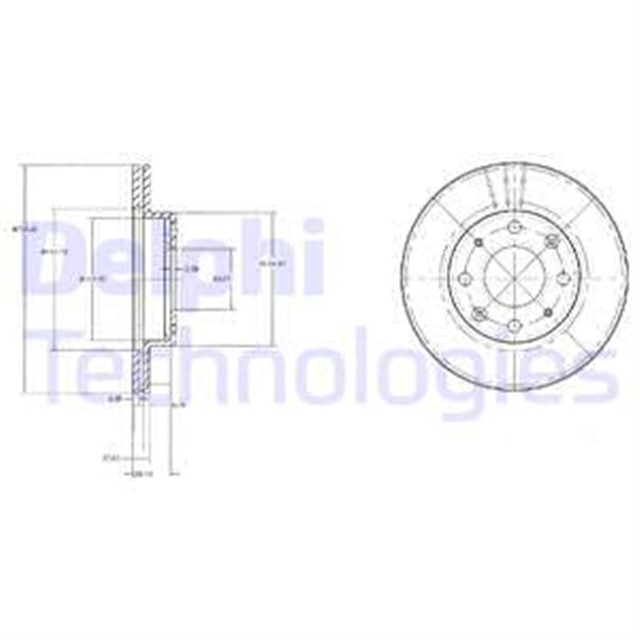 FREN DISKI CIFTLI PAKET . DELIKLI ON HONDA // ROVER GROUP; CIVIC. CIVIC CRX. CIVIC SHUTTLE. INSIGHT // 213. 216 09/1983 12/2004