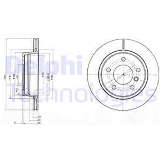 FREN DISKI ARKA HAVALI BMW E36 E46