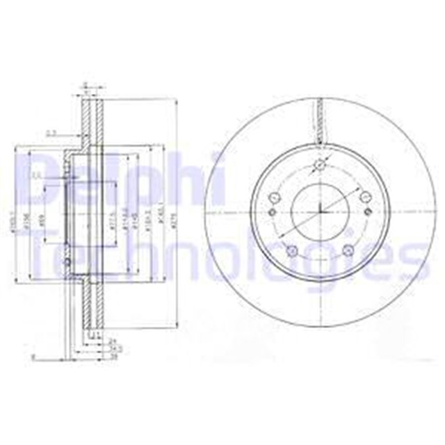 FREN DISKI CIFTLI PAKET . DELIKLI ON MITSUBISHI SPACERUNNER. SPACEWAGON 12/1998