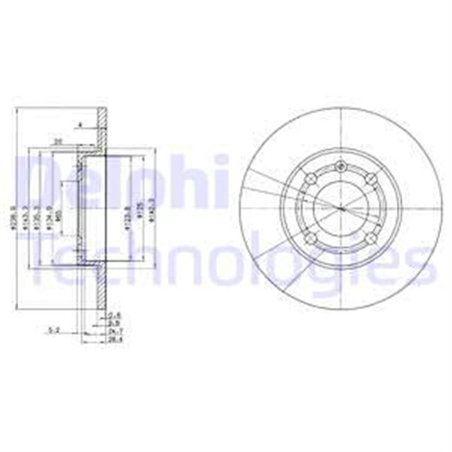 FREN DISKI ON [TAKIM] CADDY - POLO - GOLF3 - POLO - CLASSIC 91 - 