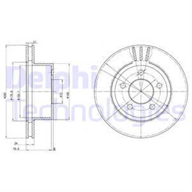 FREN DISKI CIFTLI PAKET . DELIKLI ON/ARKA JEEP CHEROKEE. COMANCHE. GRAND CHEROKEE. WRANGLER 1989