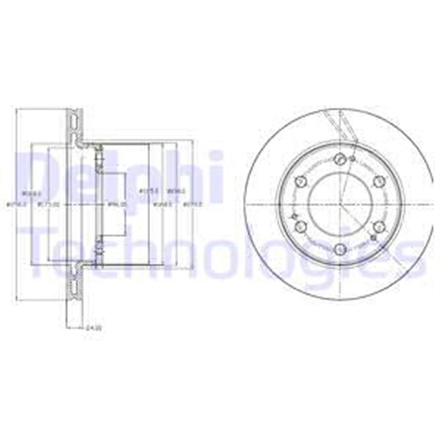 FREN DISKI CIFTLI PAKET . DELIKLI ON SSANGYONG REXTON 04/2002