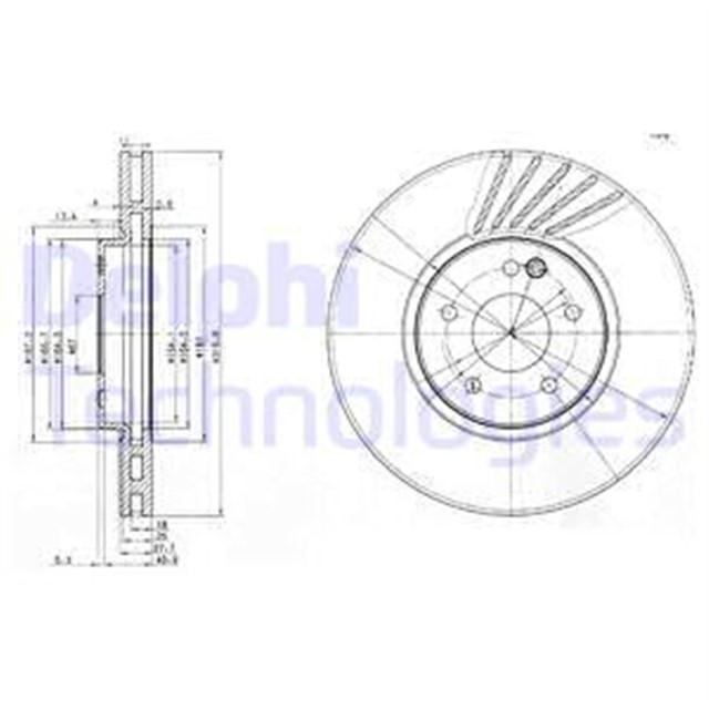 FREN DISKI CIFTLI PAKET . DELIKLI ON MERCEDES C36. CLK430. E420. E430. E50 06/1995