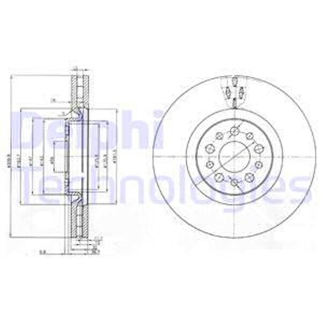 FREN DISKI CIFTLI PAKET . DELIKLI ON CITROEN // FIAT // LANCIA // PEUGEOT; C8 // ULYSSE // PHEDRA / / 807 07/2002