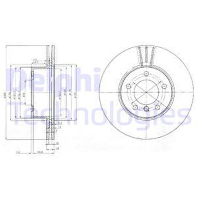 FREN DISKI ON BMW E81 E82 E87 E88 E90 E91 E92 Z4 E89