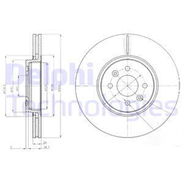 ON FREN DISKI RENAULT SC NIC II 03 08 GRAND SC NIC II 03 08 300X24X 4DELIK HAVALI