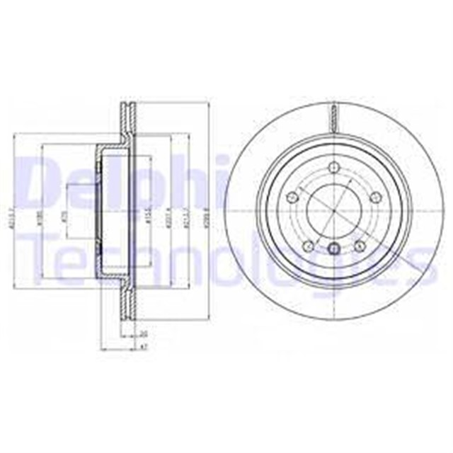 FREN DISKI CIFTLI PAKET - BOYALI. DELIKLI ARKA BMW Z4 01/2009