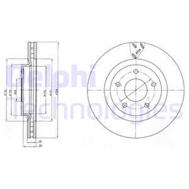 FREN DISKI CIFTLI PAKET . DELIKLI ON CHRYSLER // CITROEN // DODGE // JEEP // MITSUBISHI // PEUGEOT; SEBRING // C4 AIRCROSS // AVENGER. CALIBER // COMPASS. PATRIOT // ASX. ECLIPSE CROSS // 4008 09/200
