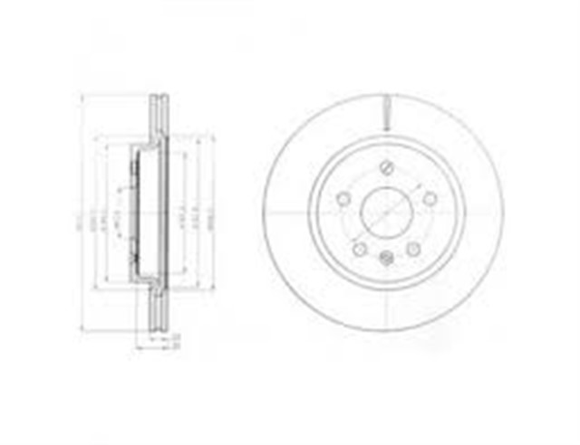 ARKA FREN AYNASI INSIGNIA A 08 SAAB 9 - 5 YS3G 10 17 JANT - 18 JANT 315X22.9X5DLXHAVALI
