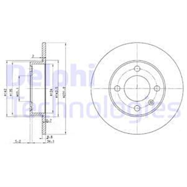 FREN DISKI CIFTLI PAKET . DELIKSIZ ARKA SEAT // VW; AROSA. CORDOBA. IBIZA // LUPO. POLO 04/1996