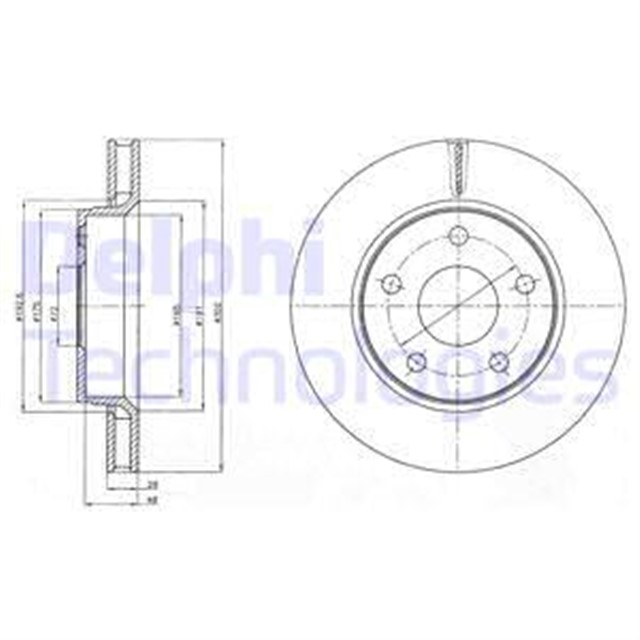FREN DISKI CIFTLI PAKET . DELIKLI ON JEEP CHEROKEE. WRANGLER 09/2006