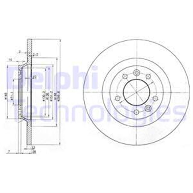 ARKA FREN AYNASI P407 1.6HDI - 1.8 - 2.0 - 2.0HDI - 2.2 - 3.0 04 607 2.2 HDI 00 C5 Y.M 08 290X12X5DL