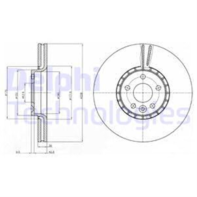 ON FREN AYNASI ADET VOLVO XC60 D3 D4 D5 2.4D 2.0T 3.2 T5 T6 2008 2017 CAP 328X5 BJN