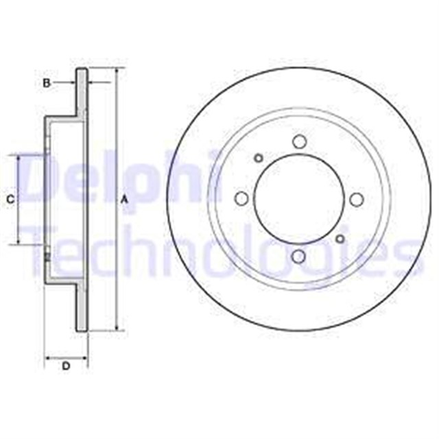 ARKA FREN AYNASI VOLVO S40 V40 95 - 04 CARISMA 95 - 06 SPACE STAR 98 - 04 260X10X4DL MB699288 - MB699289 - MR249356 - MR913846 - PW820195