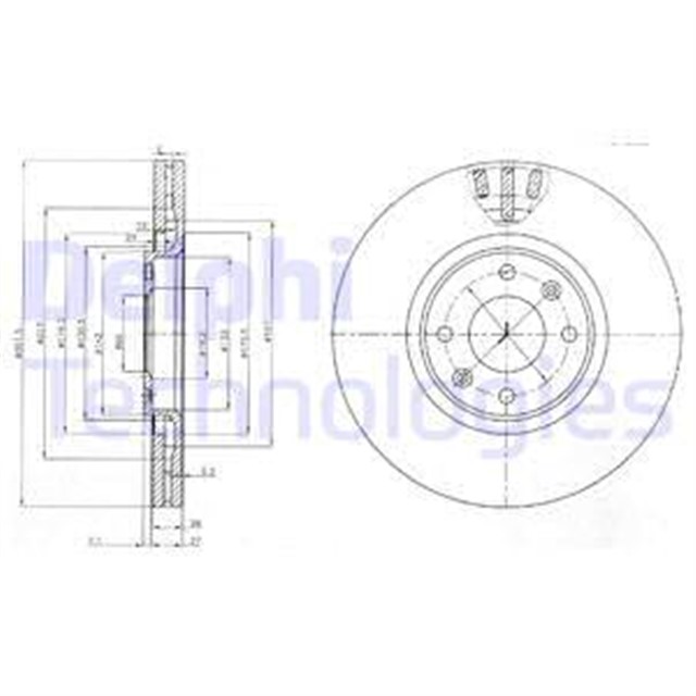 ON FREN AYNASI CORSA F E 19 MOKKA E 20 208 - E 19 2008 19 307 02 3008 09 C4 - E 20 DS3 18 302X34X4DL HAVALI