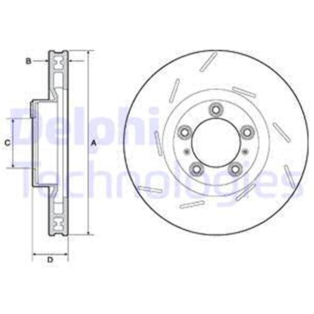 FREN DISKI TEKLI PAKET - BOYALI. DELIKLI ON PORSCHE PANAMERA 09/2009