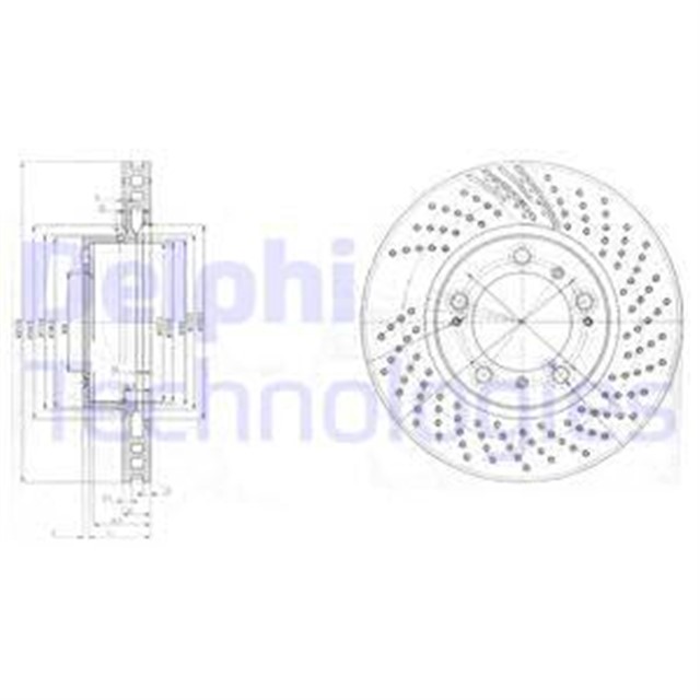 FREN DISKI CIFTLI PAKET . DELIKLI ON PORSCHE 911. BOXSTER. CAYMAN 09/1997